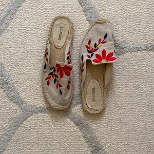 Soludos mule - print great for spring